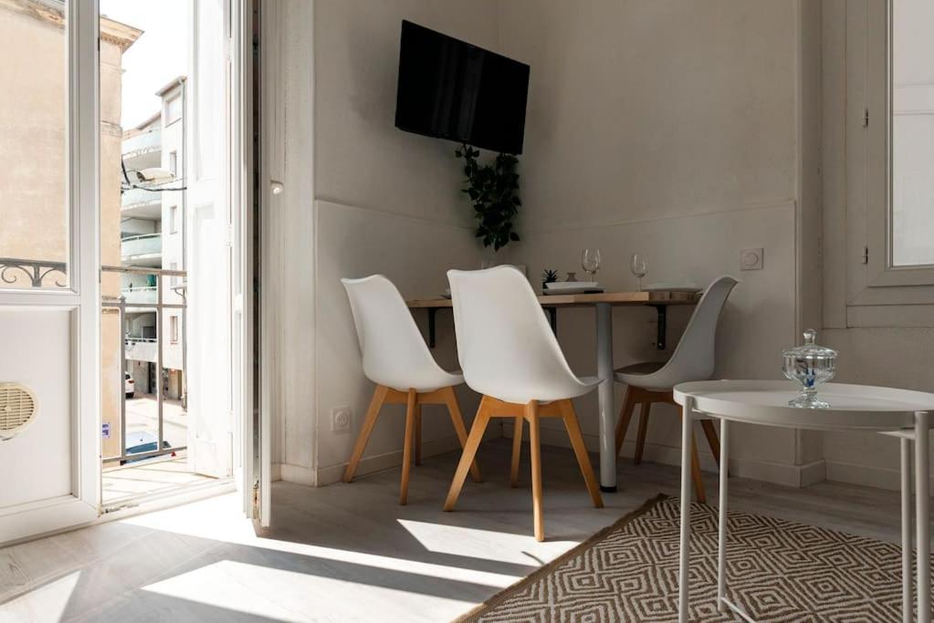 Charmant Studio Arbore Et Climatise Carcassonne Exterior foto
